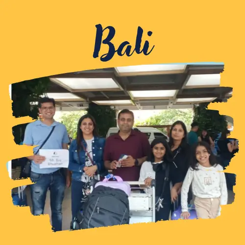 Thanks to Yuven Travel for our Bali trip.............